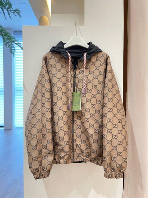 GUCCI GG ALL OVER HARRINGTON JACKET – GCJ037