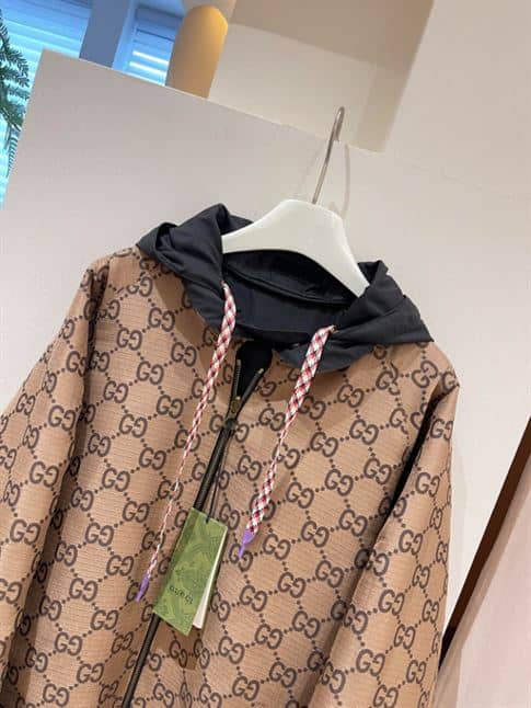 GUCCI GG ALL OVER HARRINGTON JACKET – GCJ037