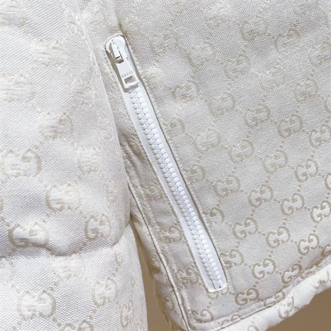 GUCCI GG COTTON CANVAS PUFFER JACKET – GCJ034