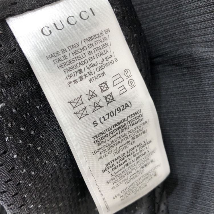 GUCCI GG JACQUARD JERSEY ZIP JACKET BLACK GG JACQUARD JERSEY – GCJ001