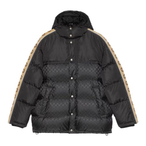 GUCCI GG JACQUARD NYLON PADDED COAT – GCJ007