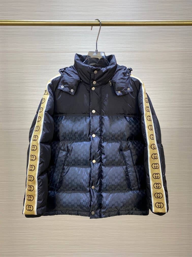 GUCCI GG JACQUARD NYLON PADDED COAT – GCJ007
