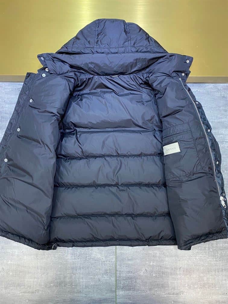 GUCCI GG JACQUARD NYLON PADDED COAT – GCJ007