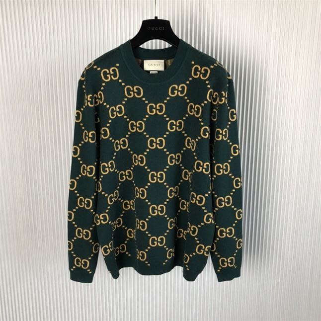 GUCCI GG MOTIF WOOL JUMPER – GCK042