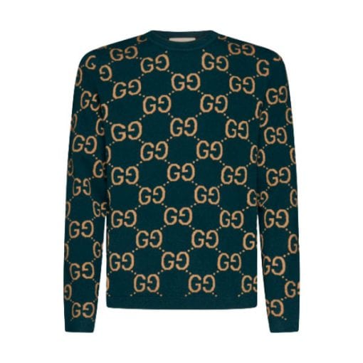 GUCCI GG MOTIF WOOL JUMPER – GCK042