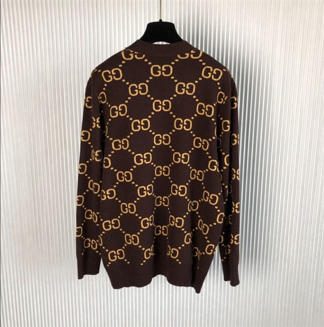GUCCI GG SUPREME INTARSIA CARDIGAN – GCK032