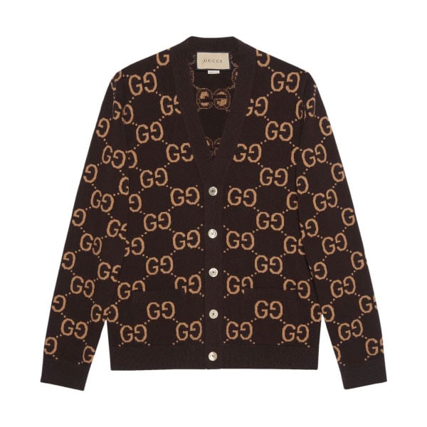 GUCCI GG SUPREME INTARSIA CARDIGAN – GCK032