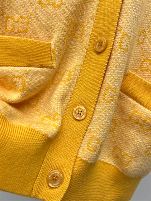 GUCCI GG WOOL JACQUARD CARDIGAN – GCK027