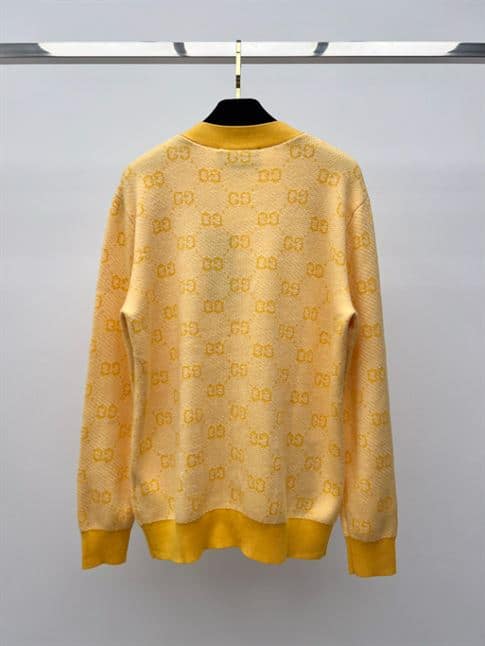 GUCCI GG WOOL JACQUARD CARDIGAN – GCK027