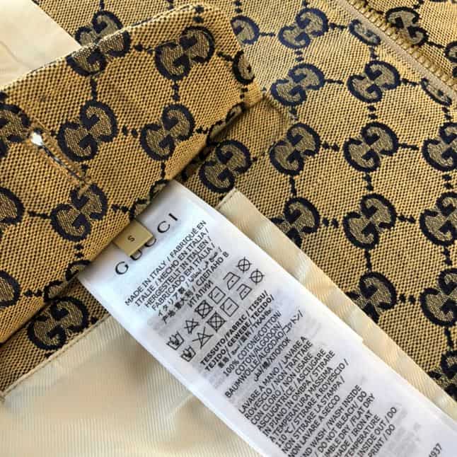 GUCCI GG ZIP-UP JACKET – GCJ029