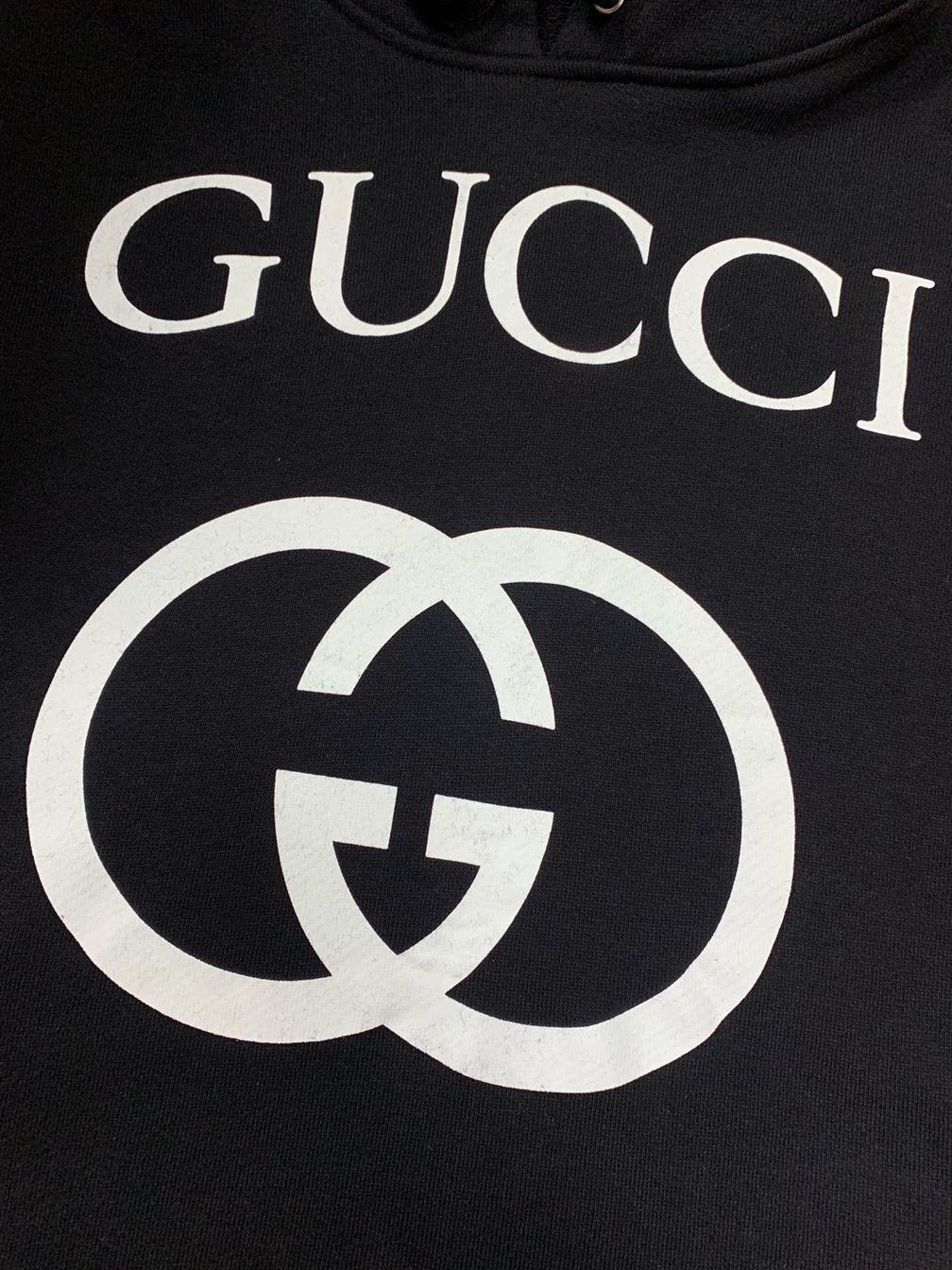 GUCCI HOODED SWEATSHIRT WITH INTERLOCKING G – GCK007