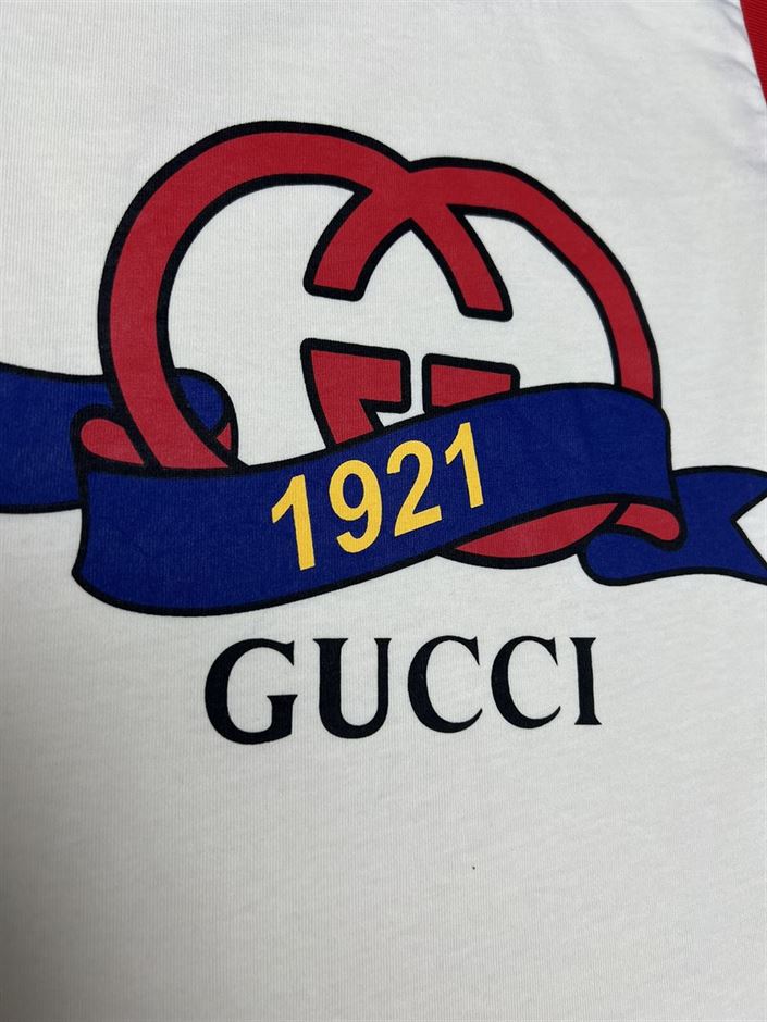 GUCCI INTERLOCKING G 1921 PRINT COTTON TOP – GGS041