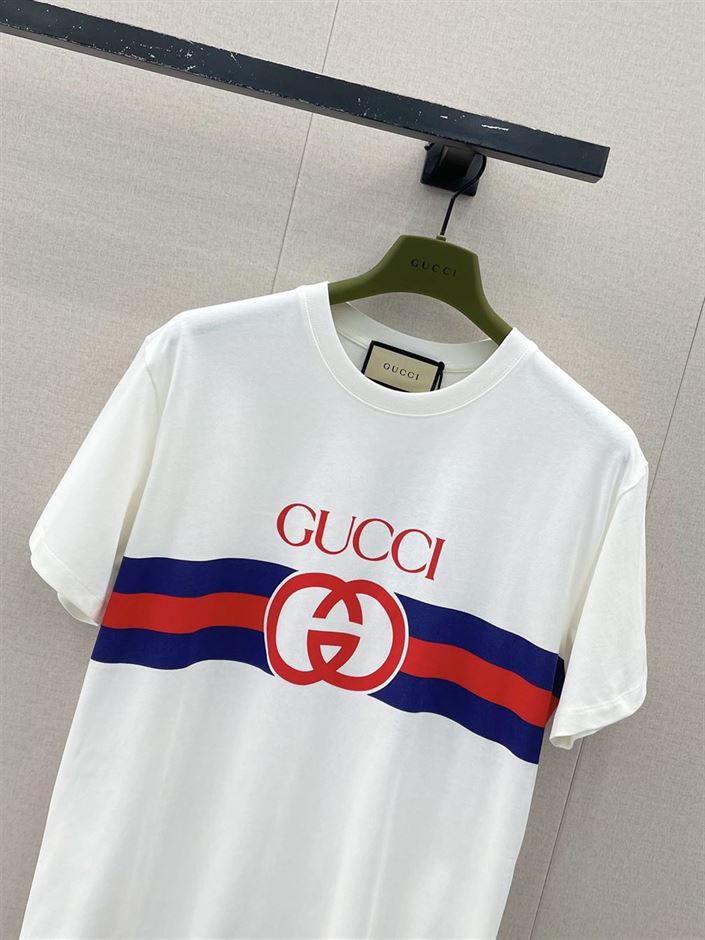 GUCCI INTERLOCKING G COTTON T-SHIRT – GGS028