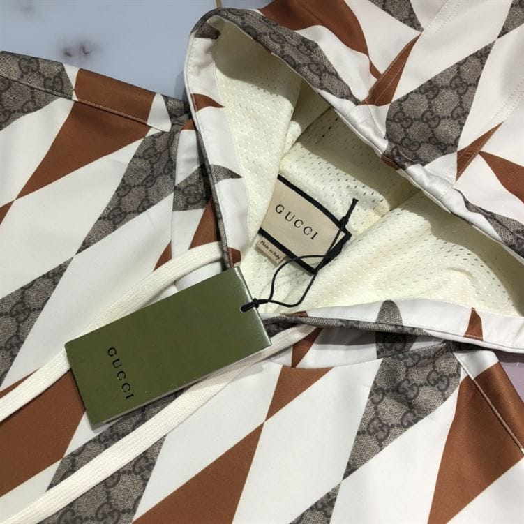 GUCCI LIGHT NEOPRENE JACKET HARNESS BROWN – GCK024