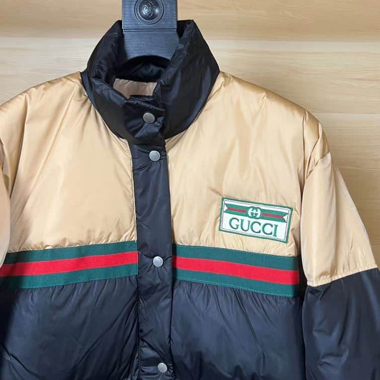 GUCCI NYLON SATIN PADDED JACKET – GCJ046