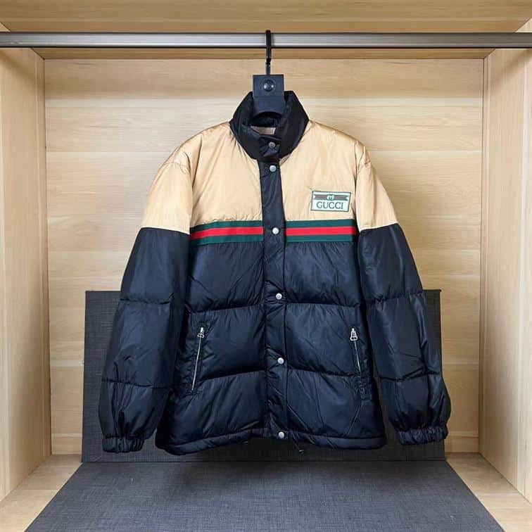 GUCCI NYLON SATIN PADDED JACKET – GCJ046