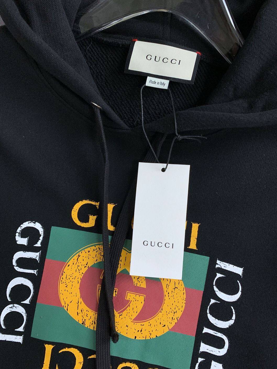 GUCCI OVERSIZE SWEATSHIRT WITH GUCCI LOGO – GCK004