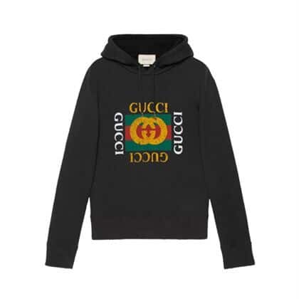 GUCCI OVERSIZE SWEATSHIRT WITH GUCCI LOGO – GCK004