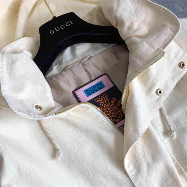 GUCCI PINEAPPLE COTTON NYLON JACKET – GCJ045