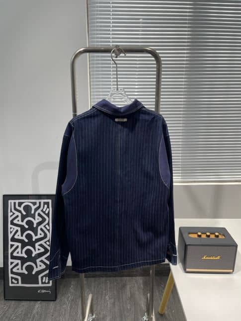 GUCCI PINSTRIPE DENIM JACKET – GCJ042