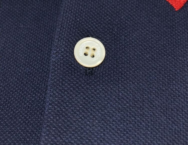 GUCCI POLO WITH SYMBOLS EMBROIDERY – GGS045