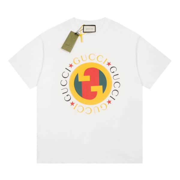 GUCCI PRINTED COTTON JERSEY T-SHIRT – GGS057