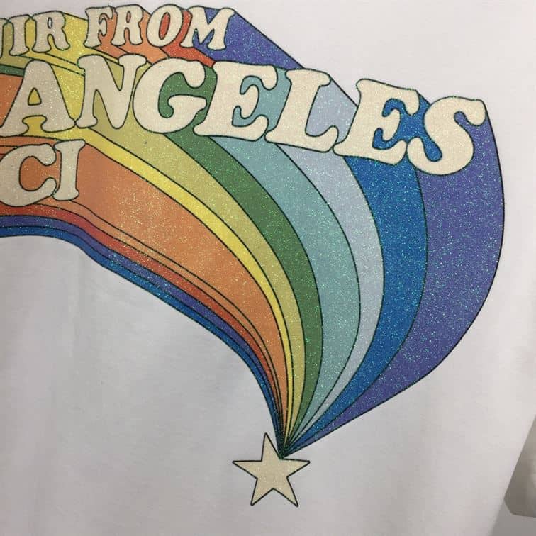 GUCCI SOUVENIR FROM LOS ANGELES PRINT T-SHIRT – GGS020