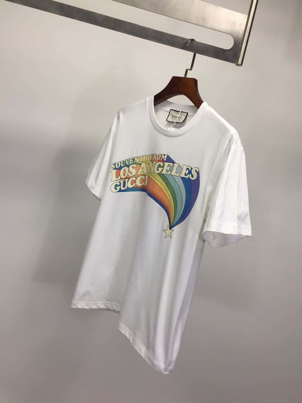 GUCCI SOUVENIR FROM LOS ANGELES PRINT T-SHIRT – GGS020