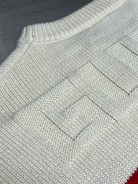 GUCCI STRIPED COTTON-WOOL KNITTED JUMPER – GCK047
