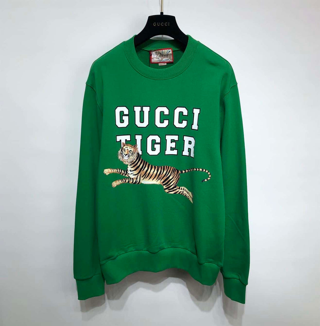 GUCCI TIGER YEAR 2022 SWEATSHIRT IN GREEN – GCK002