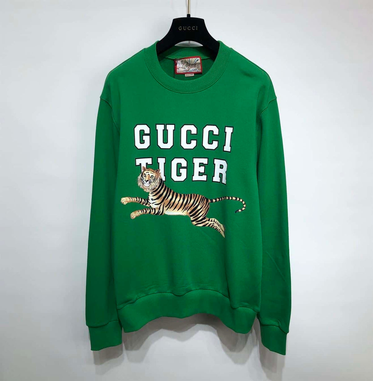 GUCCI TIGER YEAR 2022 SWEATSHIRT IN GREEN – GCK002