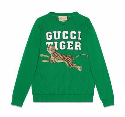 GUCCI TIGER YEAR 2022 SWEATSHIRT IN GREEN – GCK002