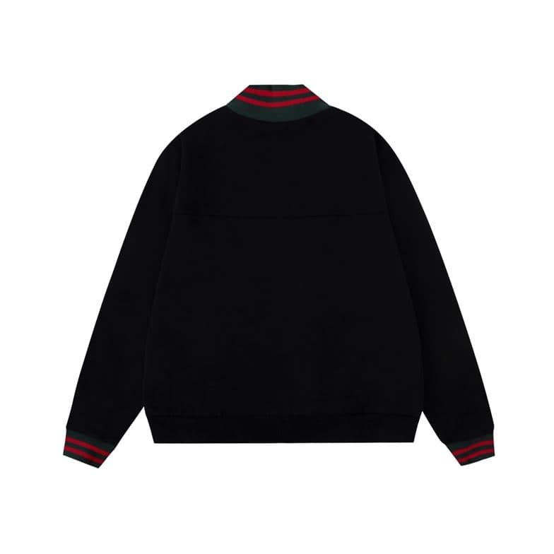 GUCCI WEB STRIPE COTTON JERSEY JACKET – GCJ023