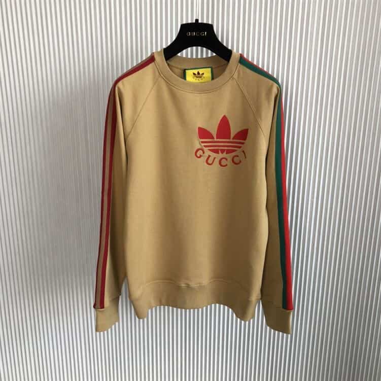 GUCCI X ADIDAS COTTON JERSEY SWEATSHIRT – GCK010