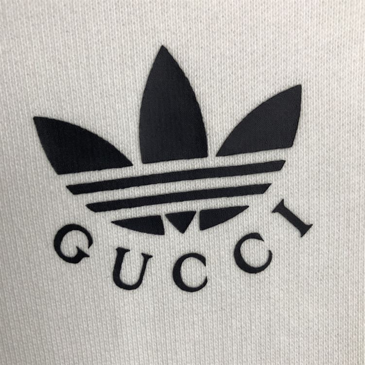 GUCCI X ADIDAS COTTON SWEATSHIRT IVORY – GCK008
