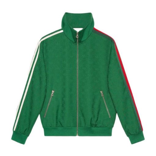 GUCCI X ADIDAS GG TREFOIL JACQUARD JACKET – GCJ018