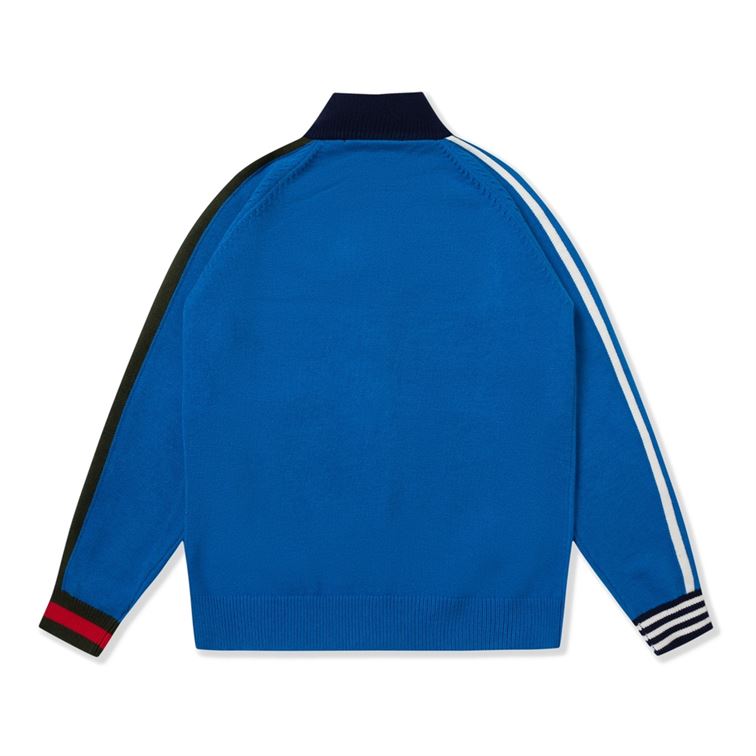 GUCCI X ADIDAS VISCOSE ZIP-UP JACKET BLUE – GCJ021