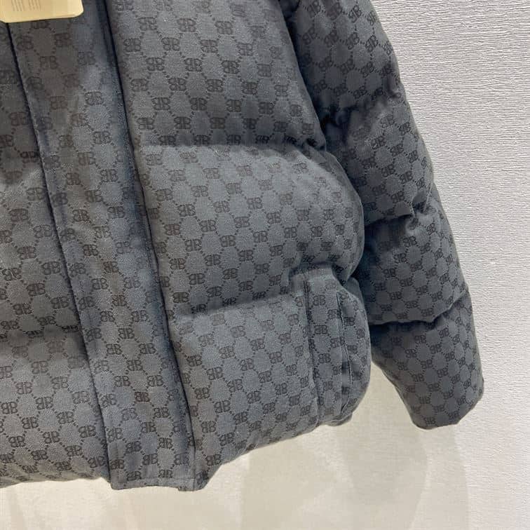 GUCCI X BALENCIAGA THE HACKER PROJECT HACKER BB PUFFER JACKET – GCJ019
