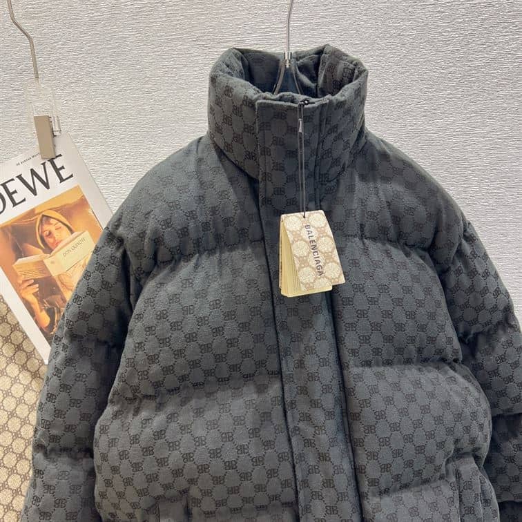 GUCCI X BALENCIAGA THE HACKER PROJECT HACKER BB PUFFER JACKET – GCJ019