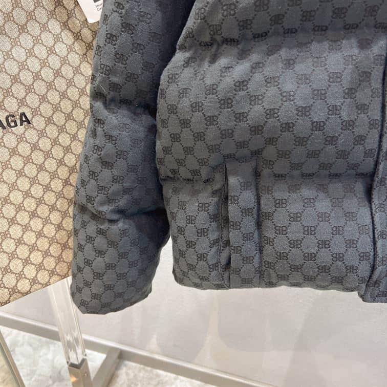 GUCCI X BALENCIAGA THE HACKER PROJECT HACKER BB PUFFER JACKET – GCJ019