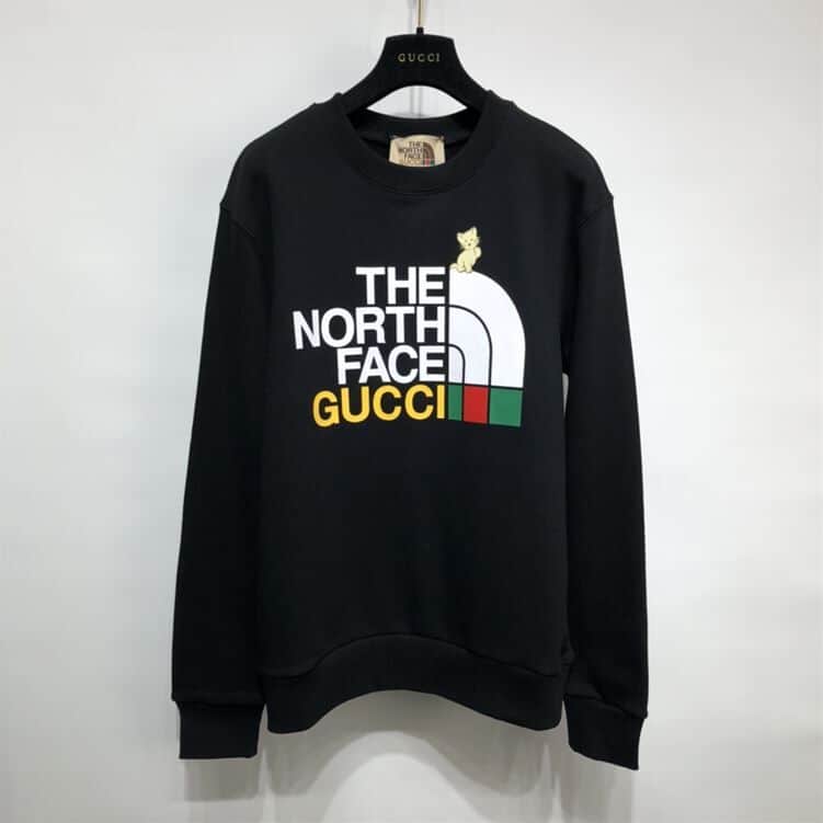 GUCCI X THE NORTH FACE SWEATSHIRT BLACK – GCK005