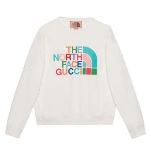 GUCCI X THE NORTH FACE SWEATSHIRT IVORY – GCK016