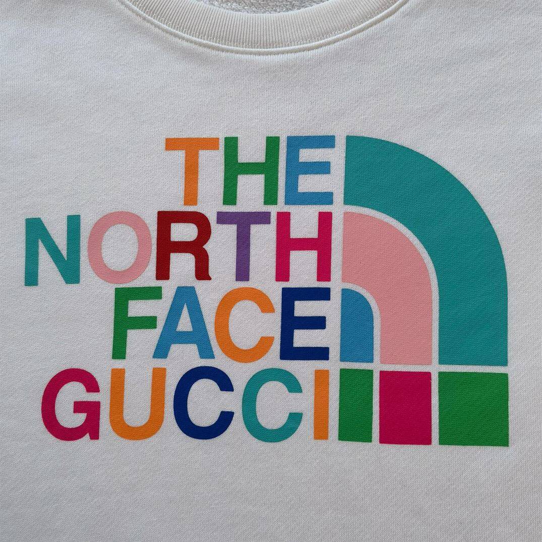 GUCCI X THE NORTH FACE SWEATSHIRT IVORY – GCK016