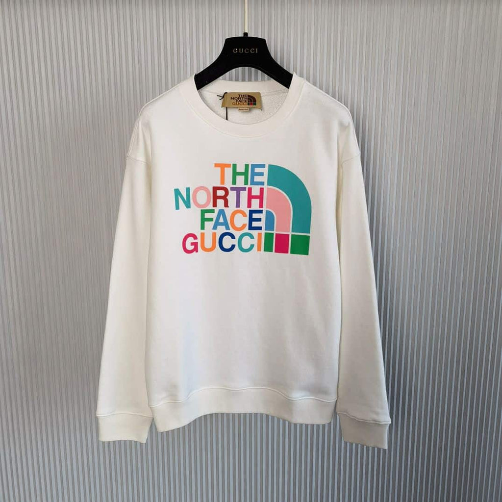 GUCCI X THE NORTH FACE SWEATSHIRT IVORY – GCK016