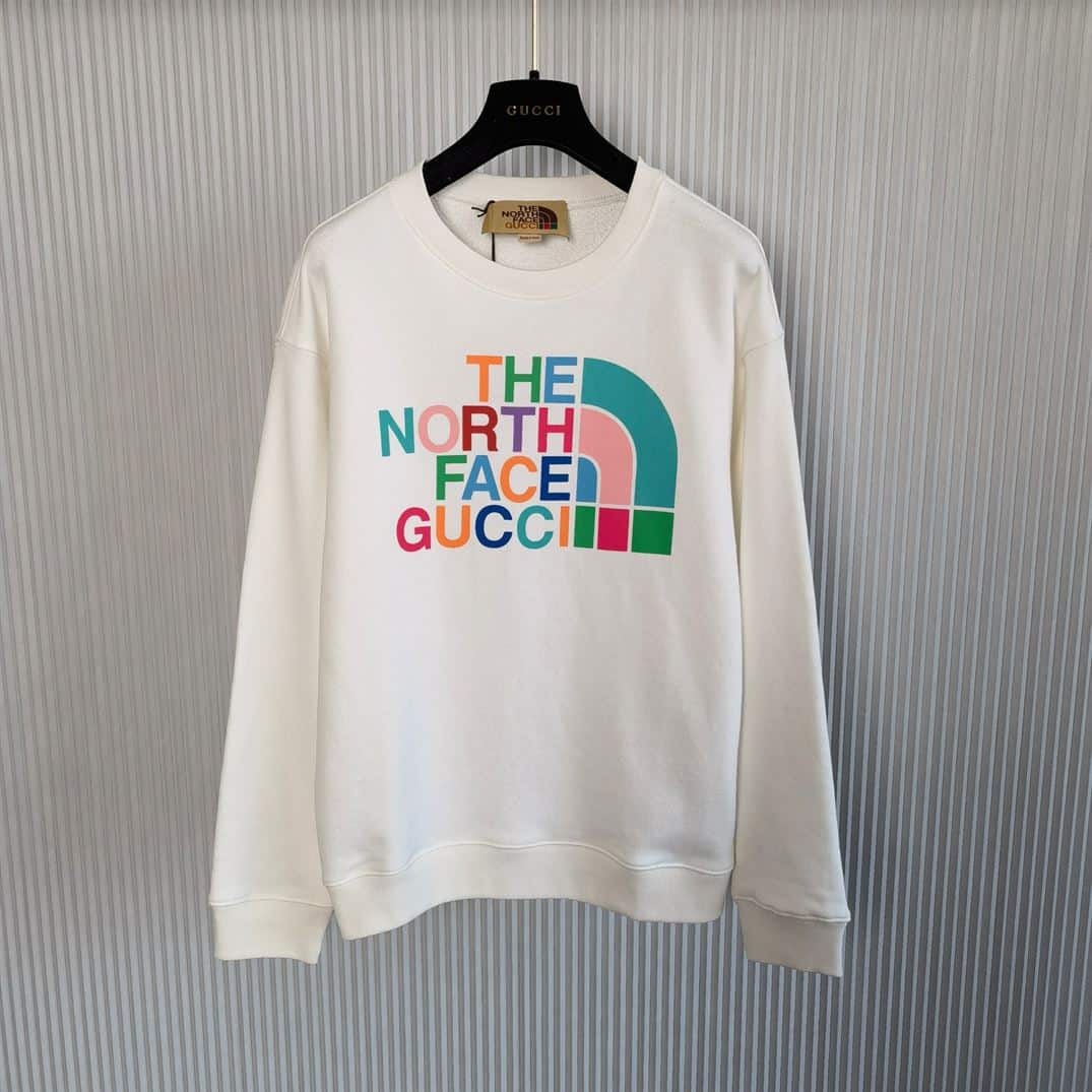 GUCCI X THE NORTH FACE SWEATSHIRT IVORY – GCK016