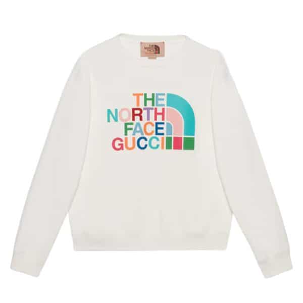 GUCCI X THE NORTH FACE SWEATSHIRT IVORY – GCK016