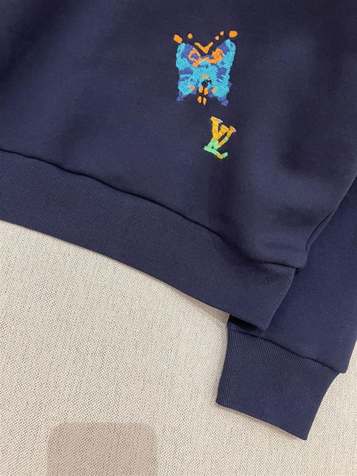 LOUIS VUITTON BUTTERFLIES CREWNECK SWEATSHIRT – LVH039