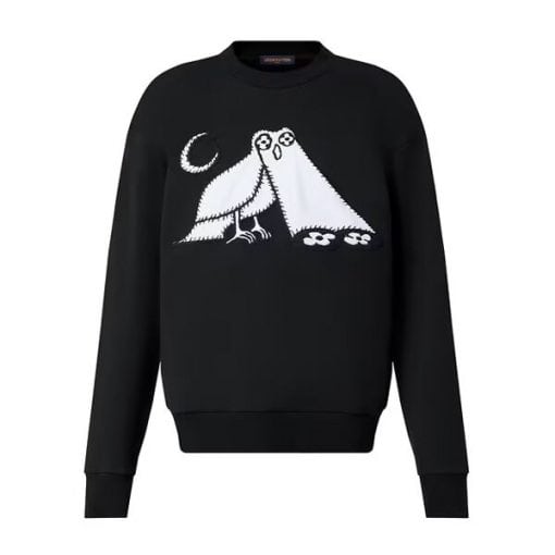 LOUIS VUITTON COMICS OWL PATCH CREWNECK – LVH033