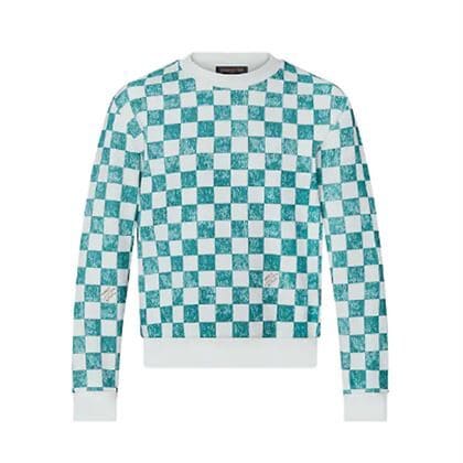 LOUIS VUITTON DAMIER PRINTED CREWNECK – LVH014