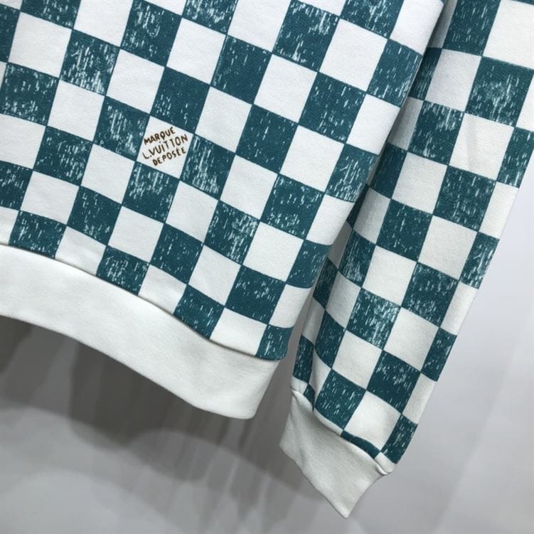 LOUIS VUITTON DAMIER PRINTED CREWNECK – LVH014